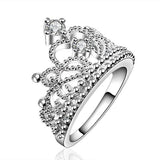 Princess-Cut Tiara Ring