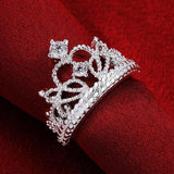 Princess-Cut Tiara Ring