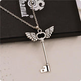 wings Key Friendship Pendant