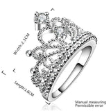 Princess-Cut Tiara Ring