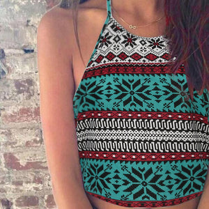 Women Boho Tank Tops