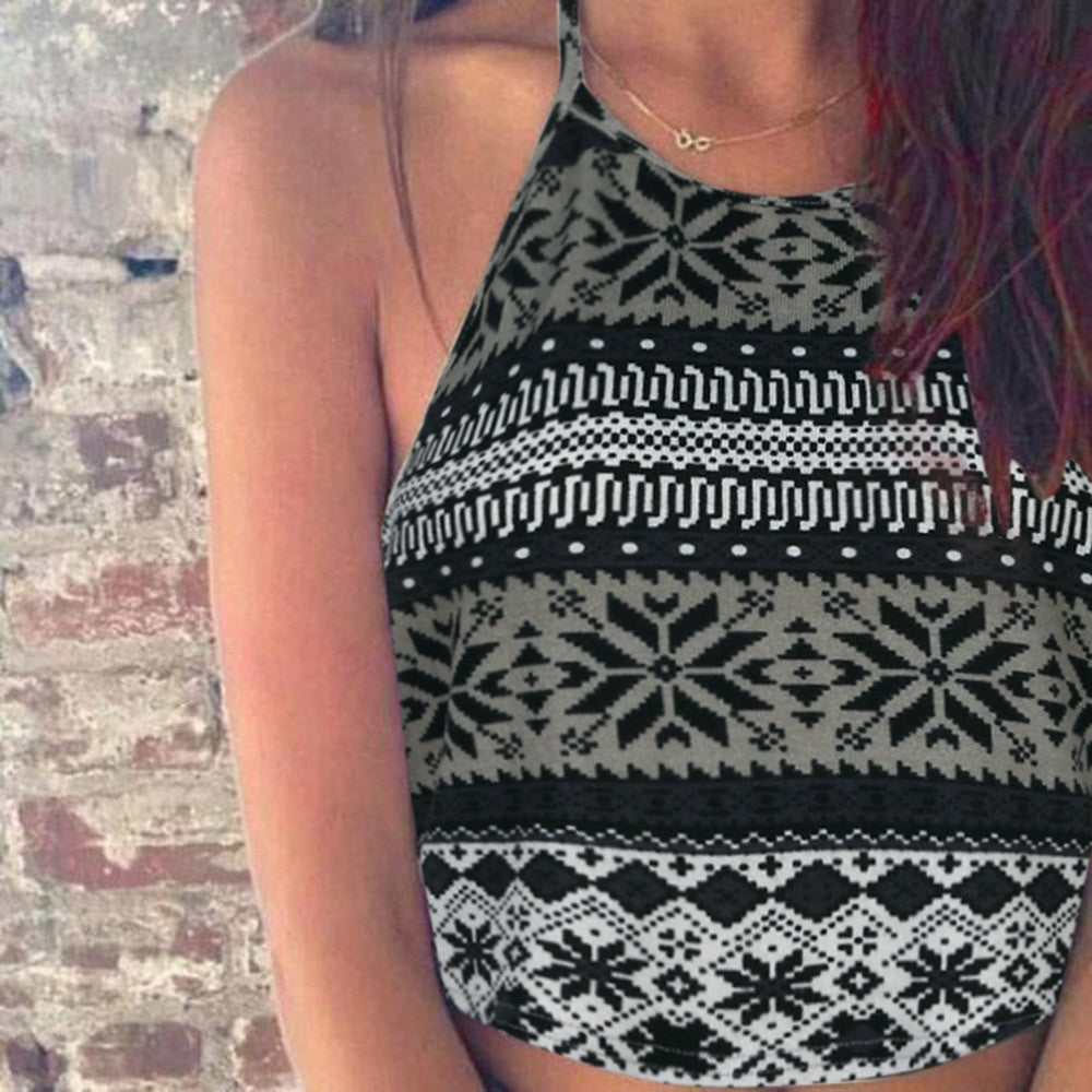 Women Boho Tank Tops