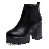 Women Boots Square Heel