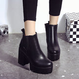 Women Boots Square Heel