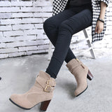 Ankle Boots High Heels