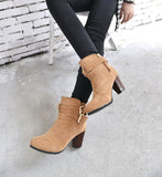 Ankle Boots High Heels