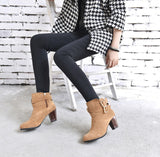 Ankle Boots High Heels