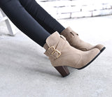 Ankle Boots High Heels